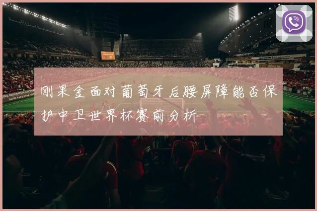刚果金面对葡萄牙后腰屏障能否保护中卫世界杯赛前分析