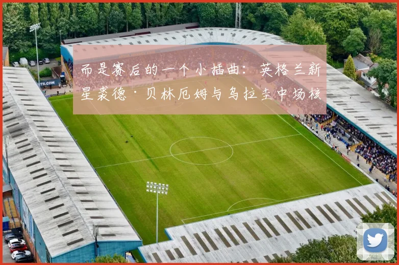 而是赛后的一个小插曲：英格兰新星裘德·贝林厄姆与乌拉圭中场核心费德里科·巴尔韦德在混合采访区的亲密交谈